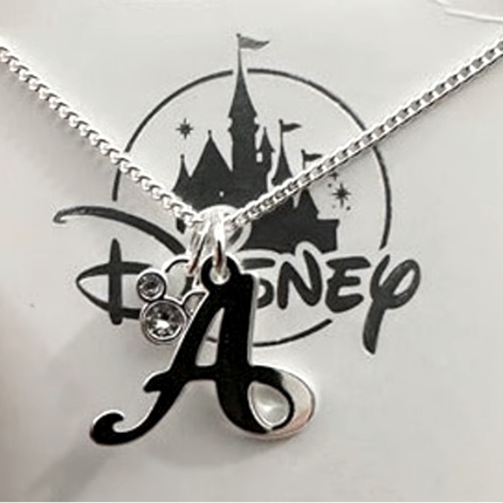 Disney Initial Necklace Letter A